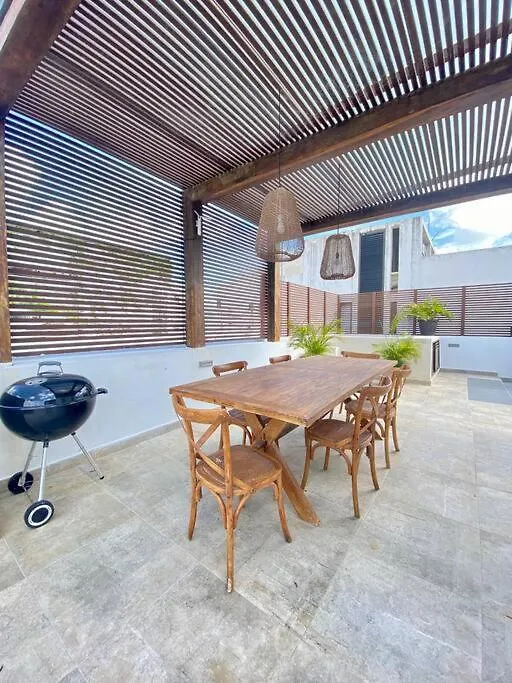 Spacious 3Bdr Penthouse Aldeazama Pvt Pool Terrace Xaman Condo Tulum Apartment