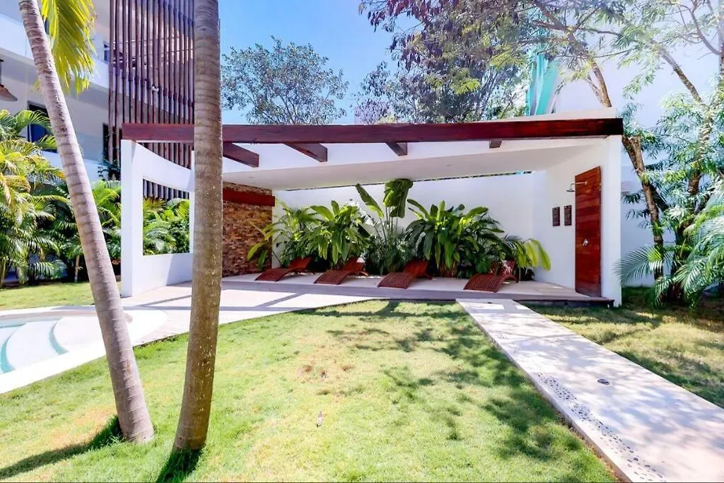 Spacious 3Bdr Penthouse Aldeazama Pvt Pool Terrace Xaman Condo Tulum 0*,  Mexico