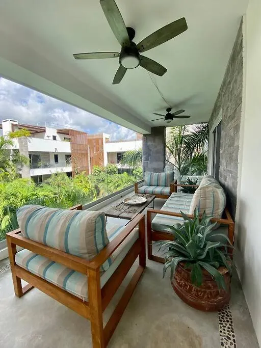Spacious 3Bdr Penthouse Aldeazama Pvt Pool Terrace Xaman Condo Tulum Apartment