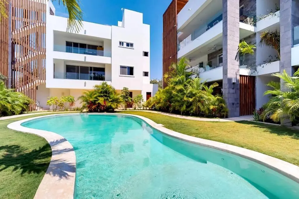 Spacious 3Bdr Penthouse Aldeazama Pvt Pool Terrace Xaman Condo Τουλούμ Μεξικό